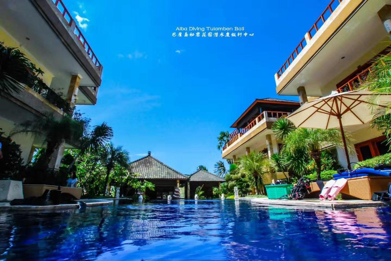 Villa Alba Bali Dive Resort Tulamben Zewnętrze zdjęcie